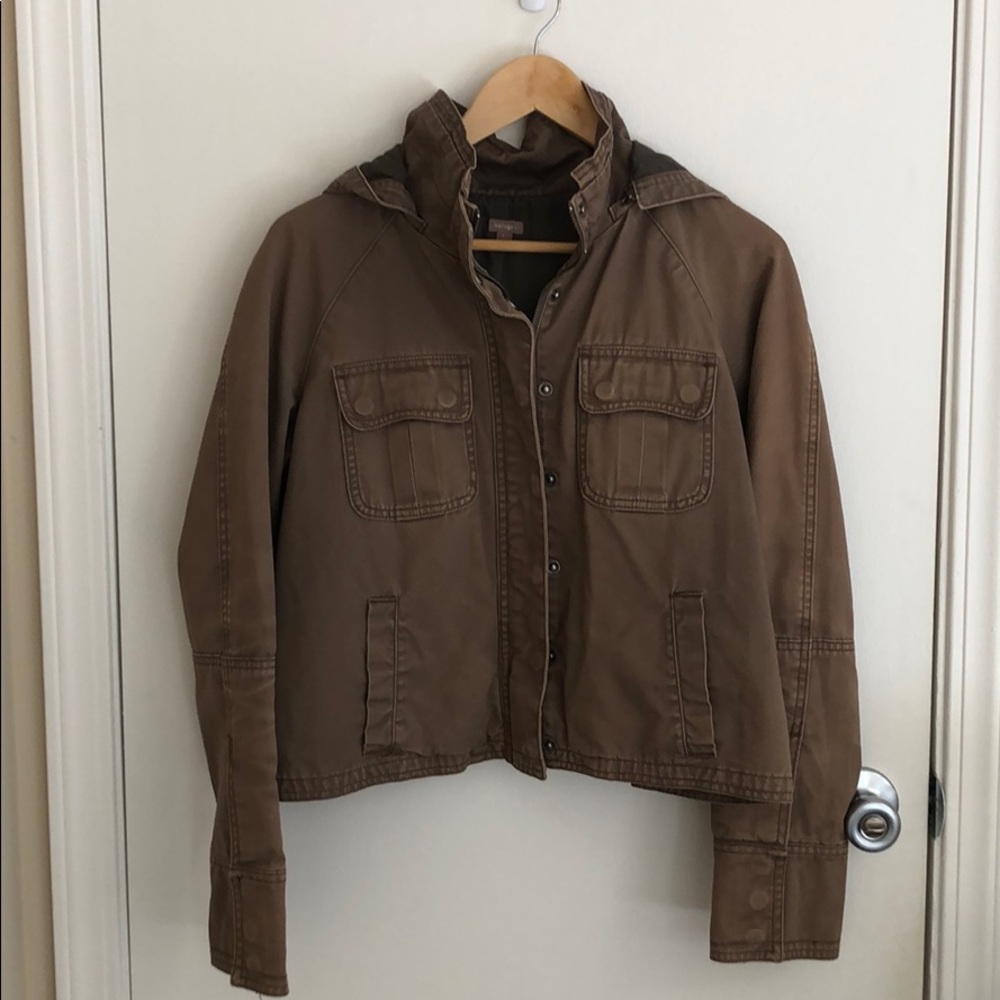 Halogen cropped jacket